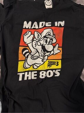 Super Mario 3 tshirt